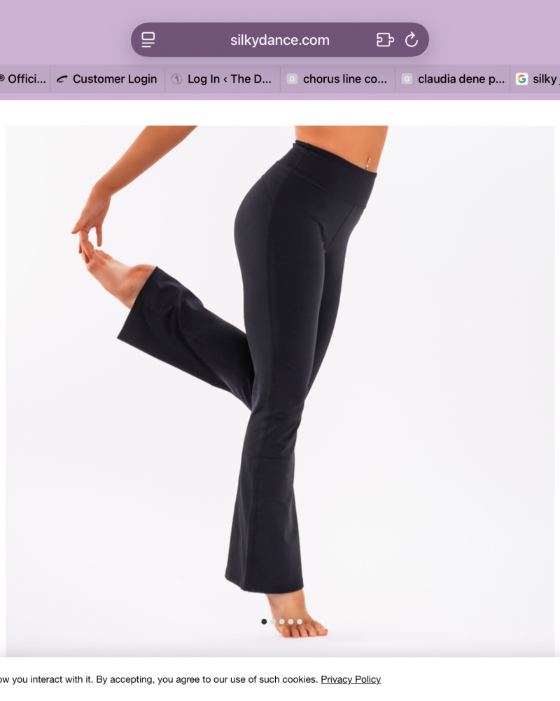 Silky jazz pants
