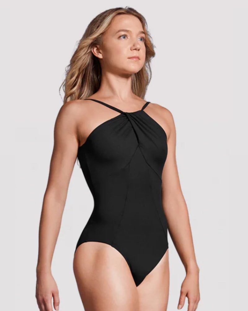 Bloch Mirella BL Twist Neck Halter leotard