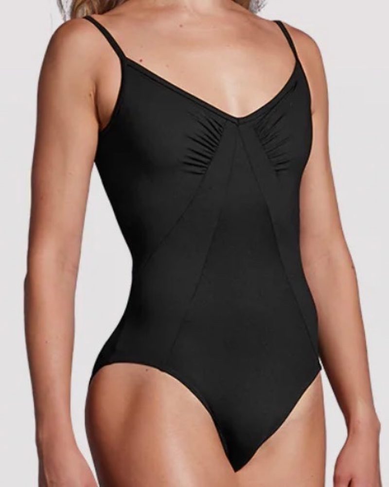 Bloch Mirella BL Smocking Ruched Leotard