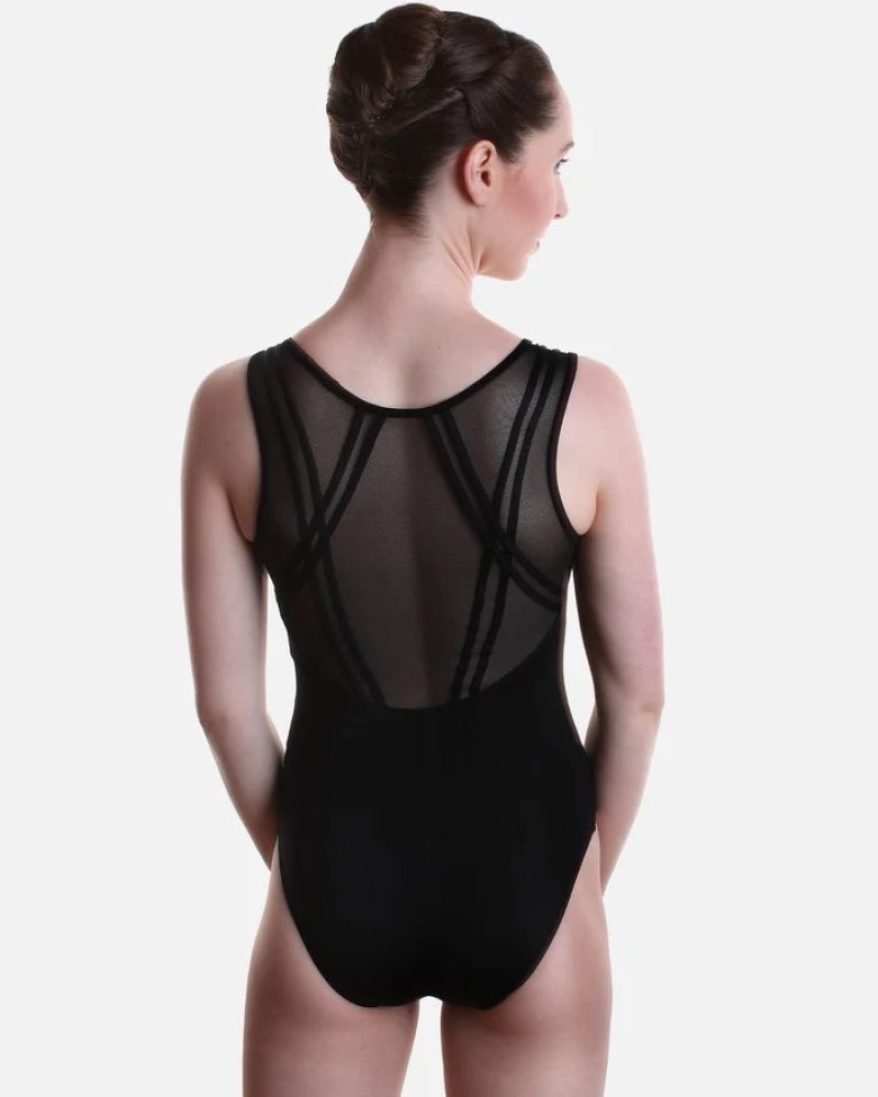 So Danca Mesh crossback leotard