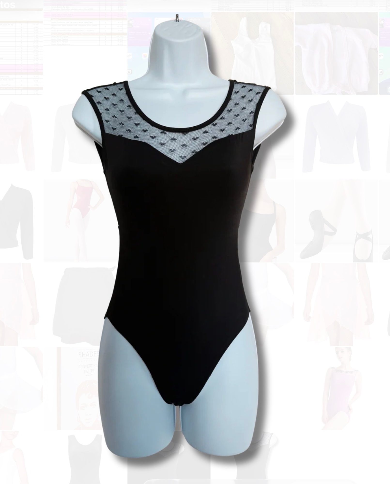 Ballet Pro hearts leotard