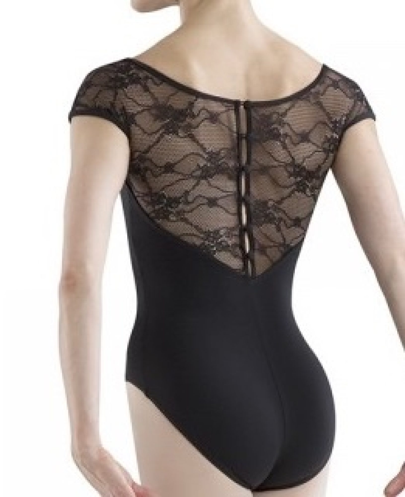 Bloch button back leotard