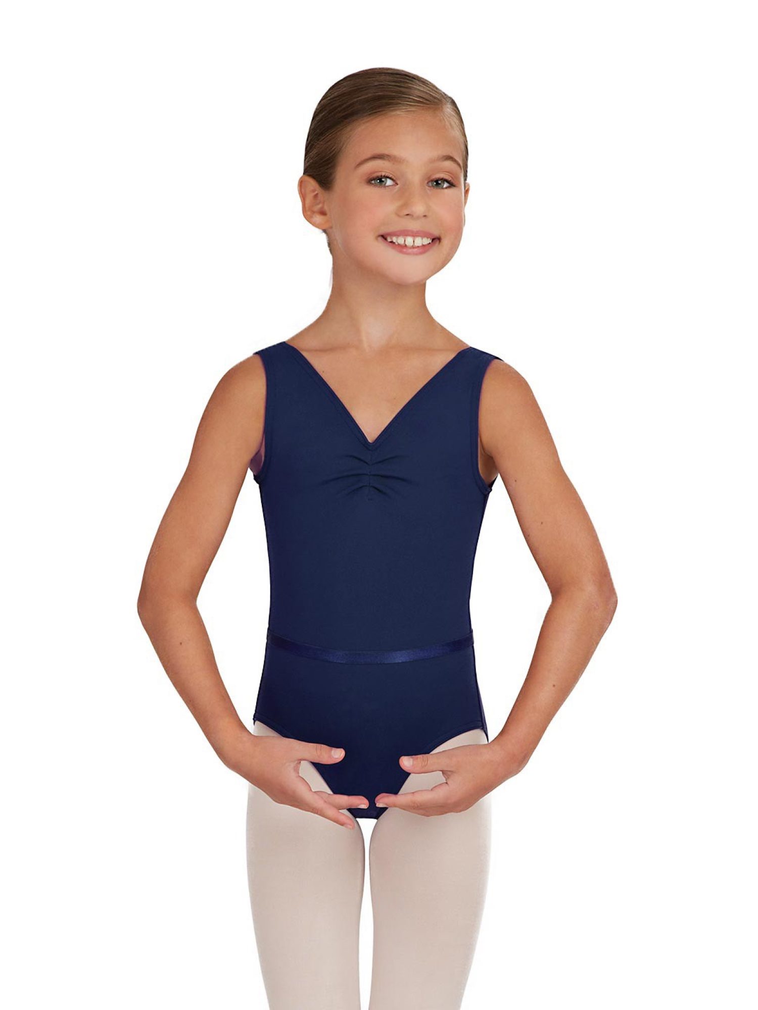 Capezio V neck leotard