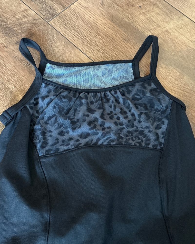 Bloch animal print leotard