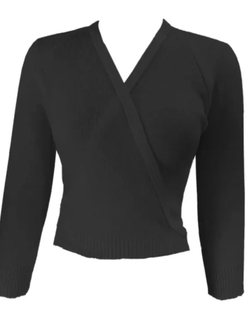 Ballet wrap cardigan