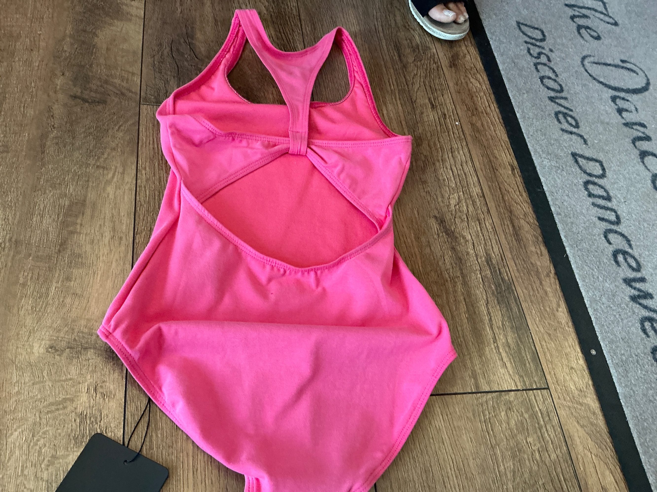 lulli cotton racer back leotard
