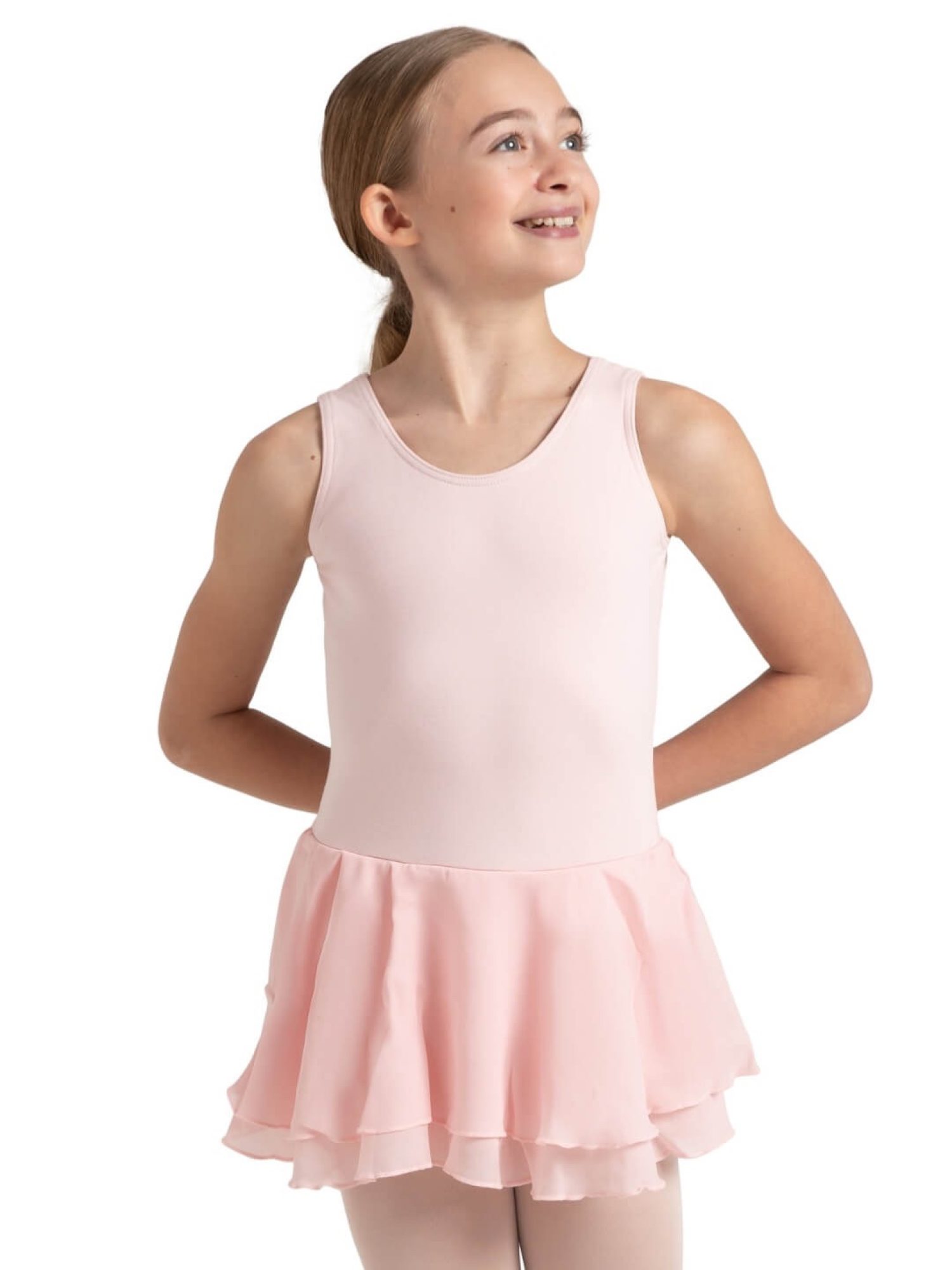 Capezio cotton skirted leotard