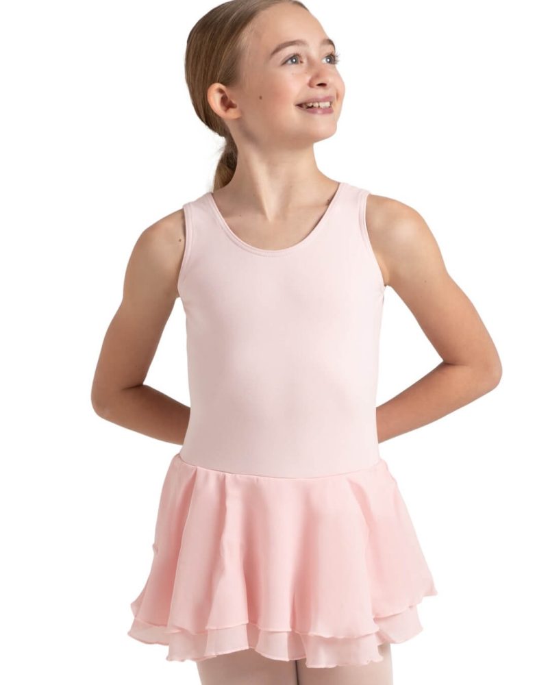 Capezio cotton skirted leotard