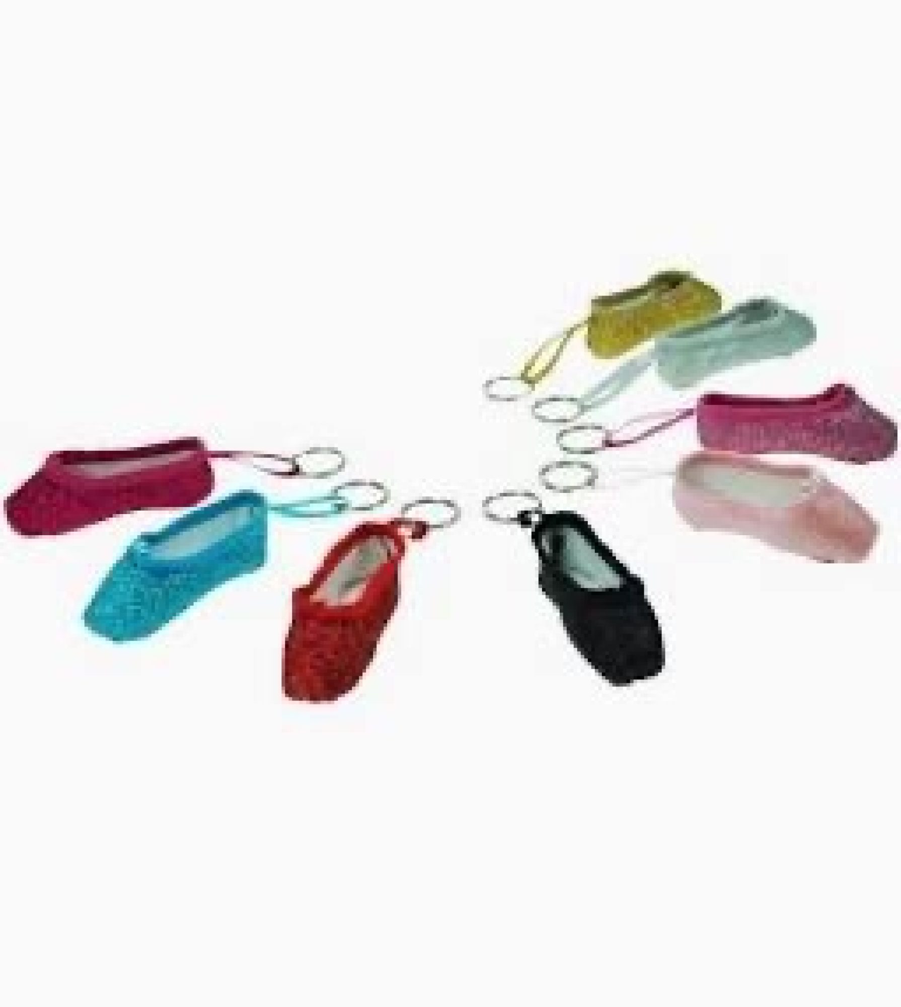 pointe shoe keyring