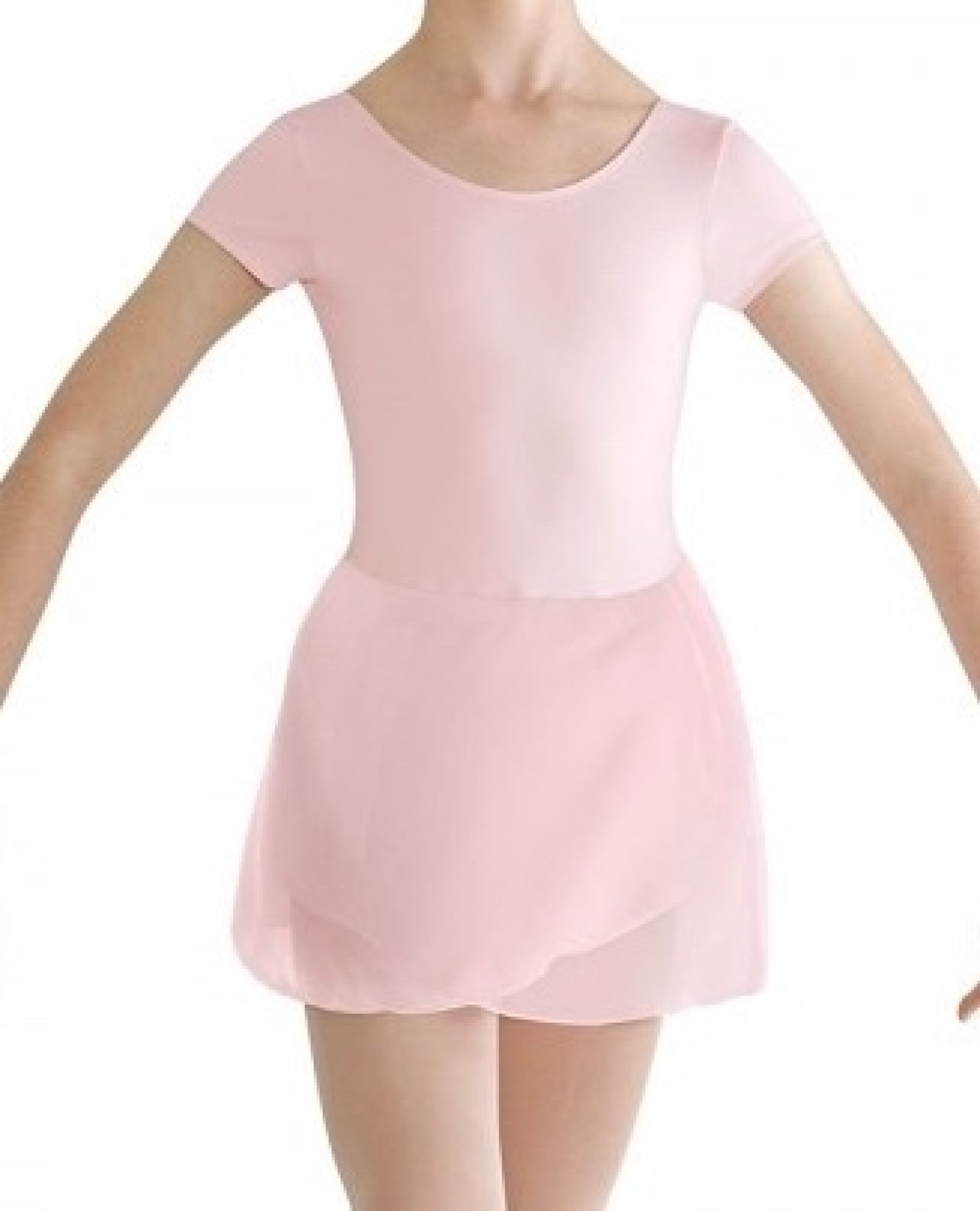 Bloch cap sleeve skirted leotard.