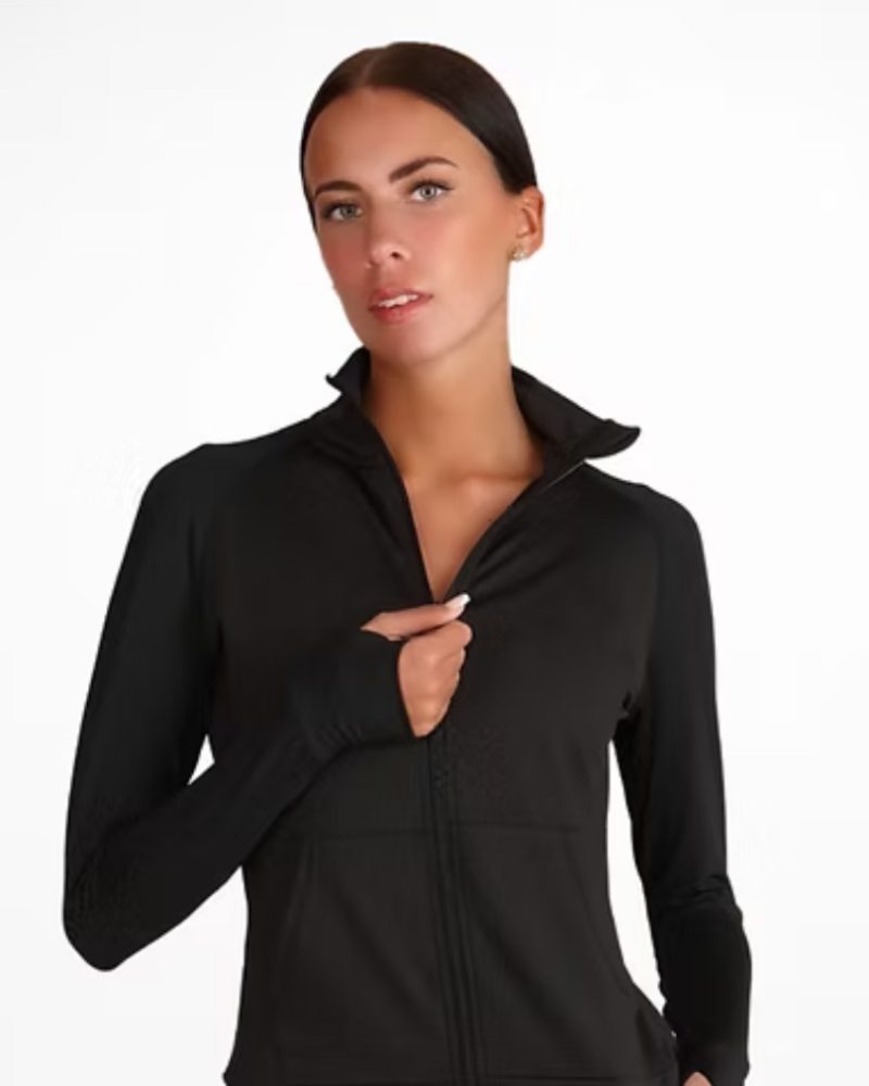Silky Full zip up jacket