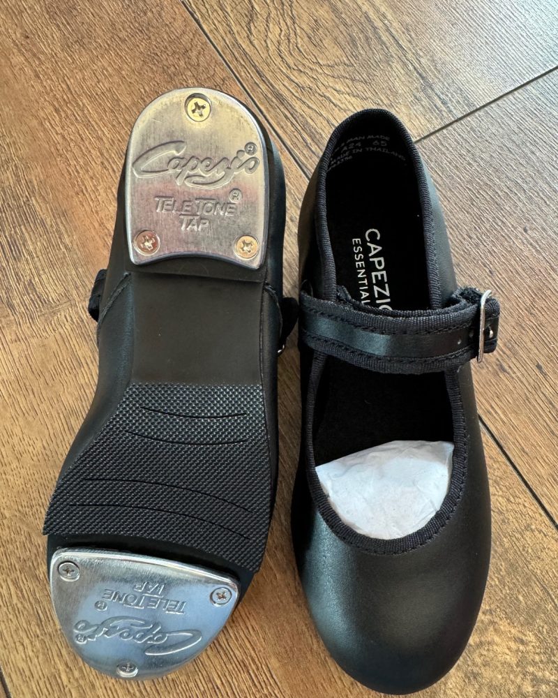 Capezio shuffle tap shoe