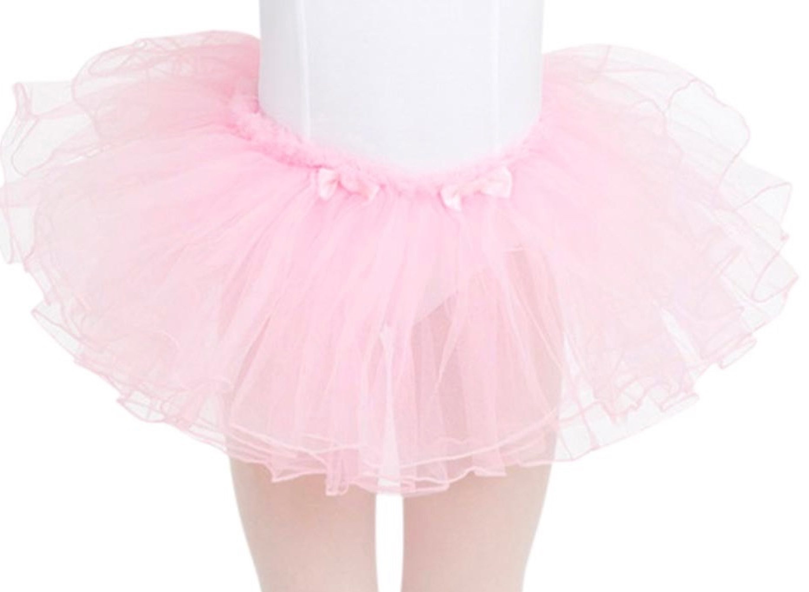 Satin waistband tutu skirt