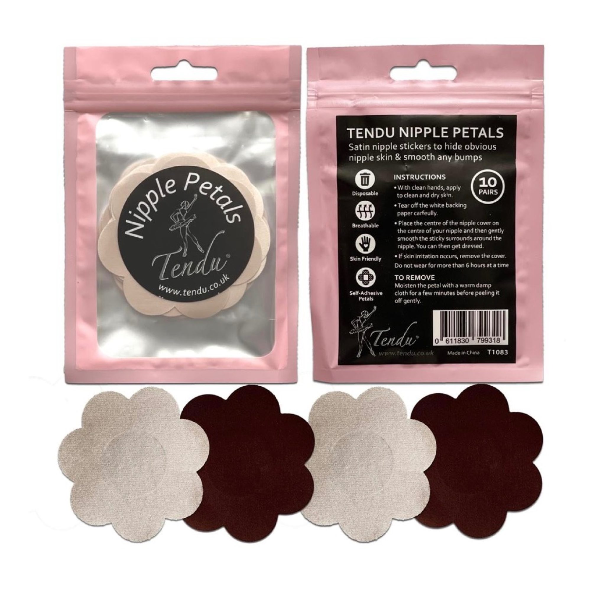 Tendu Nipple petals